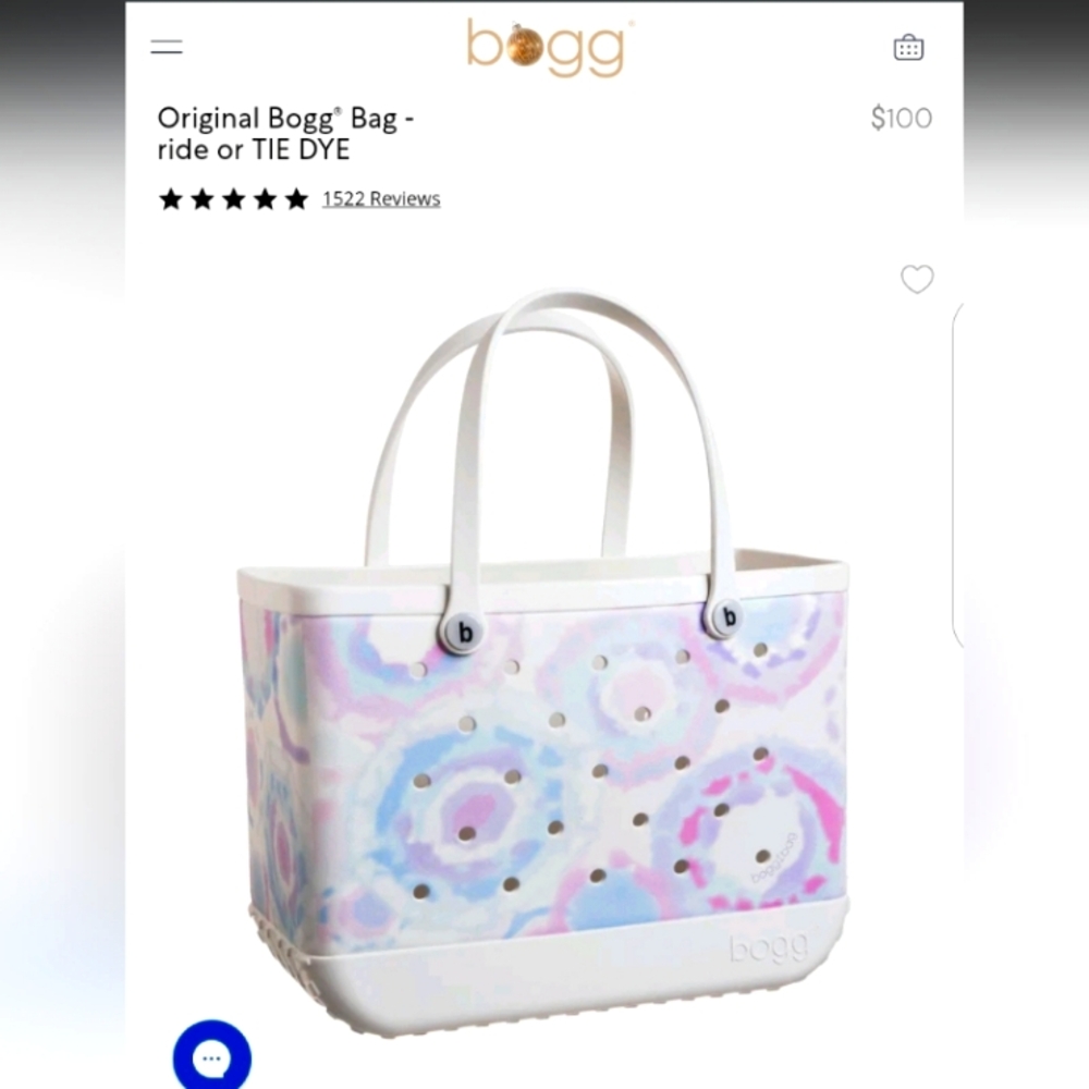 Original Limited Edition Tie Dye XL Bogg Bag